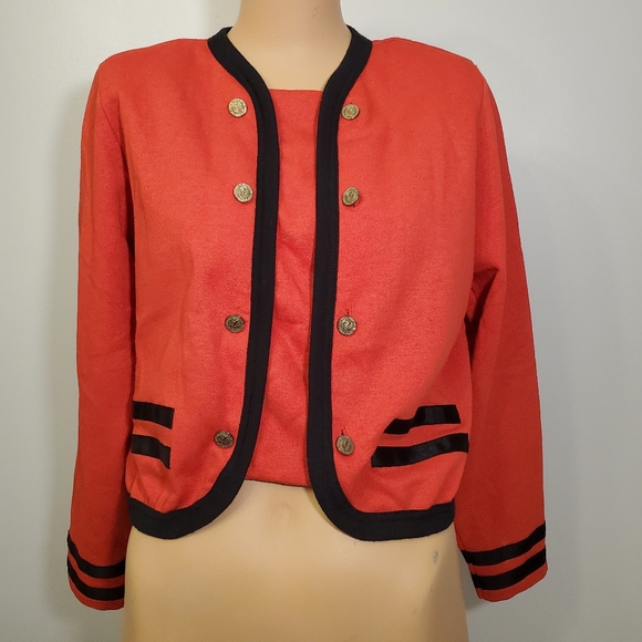 Vintage Neiman-Marcus Red Top - Picture 2 of 11